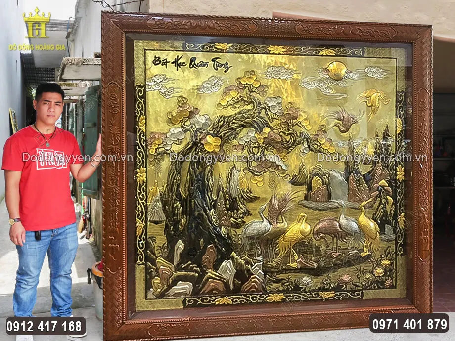 H&igrave;nh ảnh nh&igrave;n nghi&ecirc;ng v&ocirc; c&ugrave;ng đẹp của bức tranh